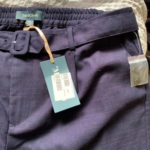 ModCloth belted trousers